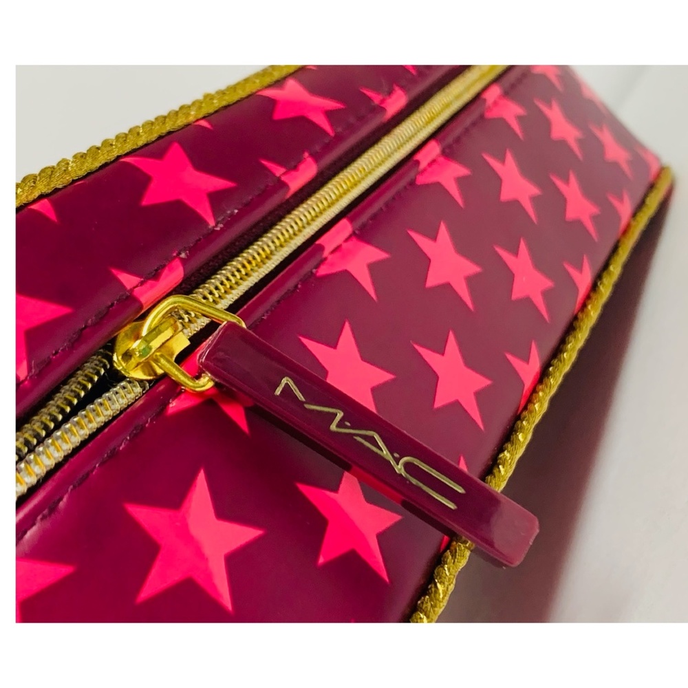 New Mac Nutcracker Makeup Bag Train Case - image 7